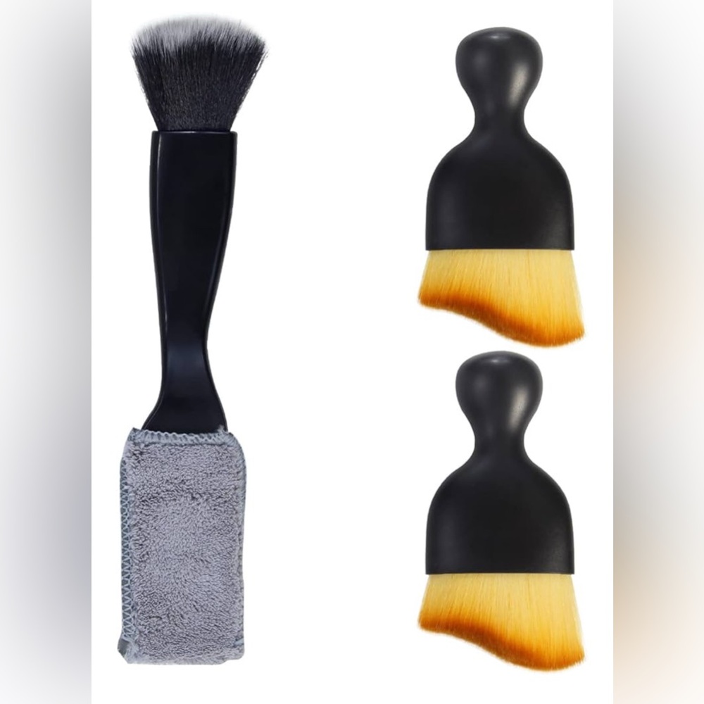 3 PCS Car Interior Dust Brush
